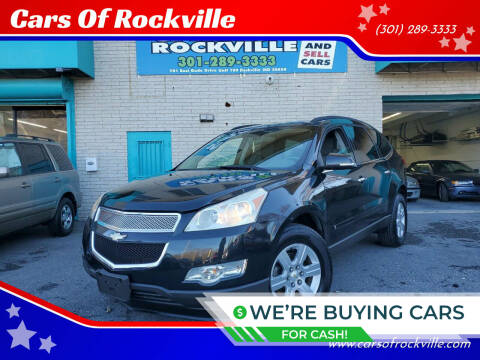 2010 Chevrolet Traverse for sale at Cars Of Rockville in Rockville MD