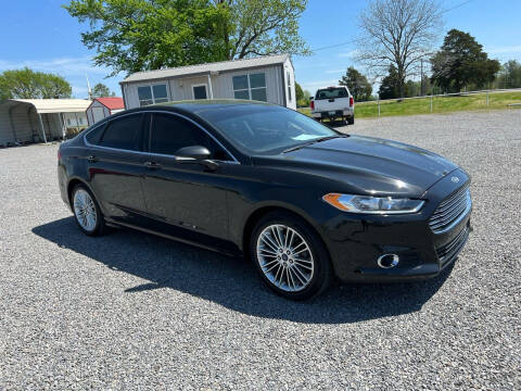 2014 Ford Fusion for sale at RAYMOND TAYLOR AUTO SALES in Fort Gibson OK