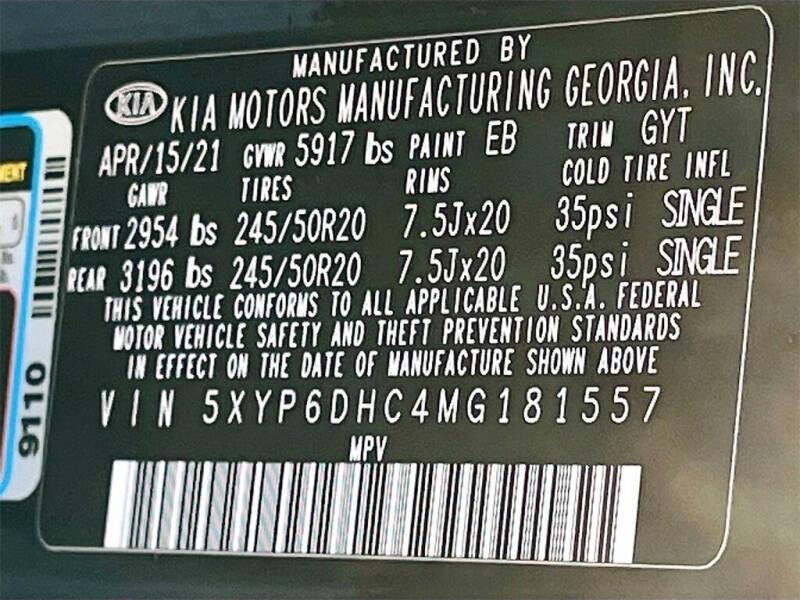 2021 Kia Telluride S