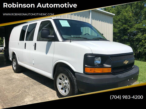2014 Chevrolet Express Cargo for sale at Robinson Automotive in Albemarle NC