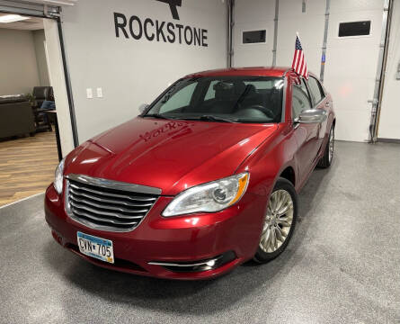 2012 Chrysler 200 for sale at Rockstone Automotive Inc in Buffalo MN