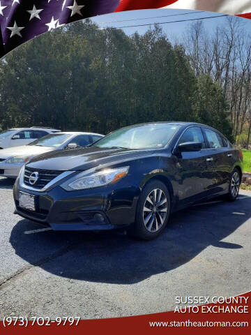 2017 Nissan Altima for sale at Sussex County Auto Exchange in Wantage NJ