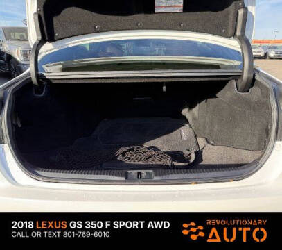 2018 Lexus GS 350 F SPORT