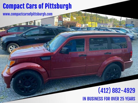 2007 Dodge Nitro for sale at Compact Cars of Pittsburgh in Pittsburgh PA