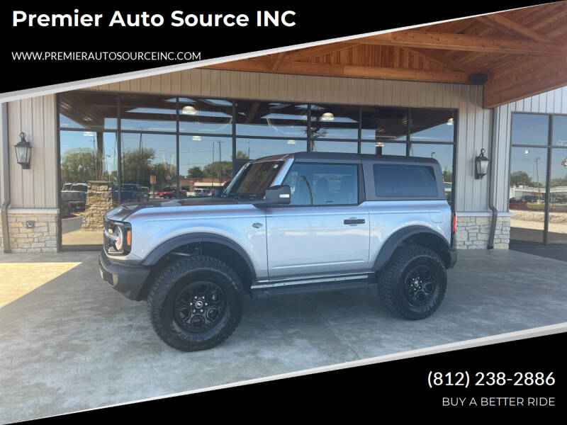 2022 Ford Bronco for sale at Premier Auto Source INC in Terre Haute IN