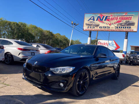 2015 BMW 4 Series for sale at ANF AUTO FINANCE in Houston TX