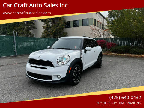 2014 MINI Paceman for sale at Car Craft Auto Sales Inc in Lynnwood WA