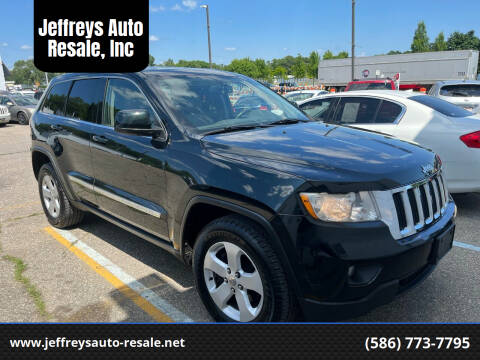 2012 Jeep Grand Cherokee for sale at Jeffreys Auto Resale, Inc in Clinton Township MI