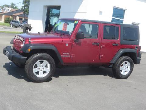 2012 Jeep Wrangler Unlimited for sale at Price Auto Sales 2 in Concord NH