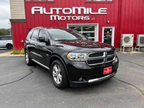 2013 Dodge Durango for sale at AUTOMILE MOTORS in Saco ME
