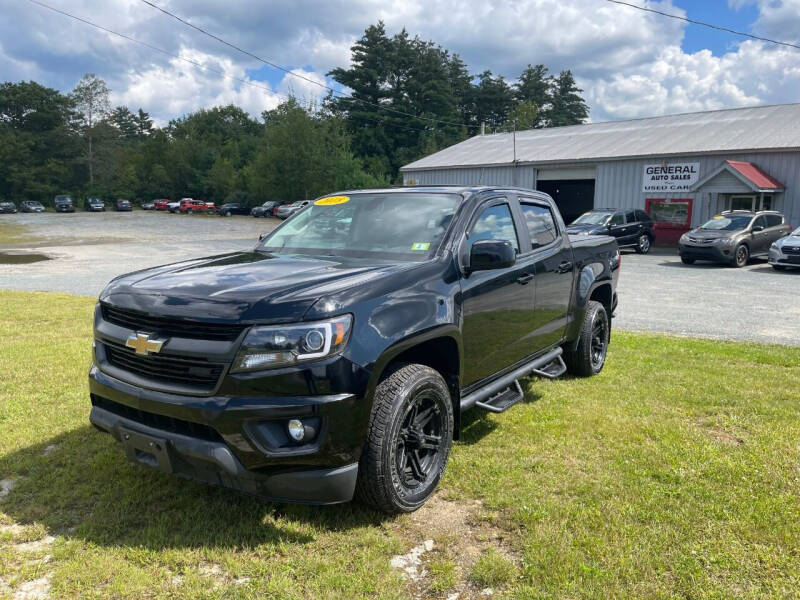 2018 Chevrolet Colorado for sale at General Auto Sales Inc in Claremont NH
