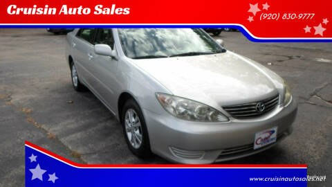 2005 Toyota Camry for sale at Cruisin Auto Sales in Appleton WI