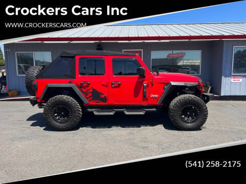 2020 Jeep Wrangler Unlimited for sale at Crockers Cars Inc - Price Drop in Lebanon OR