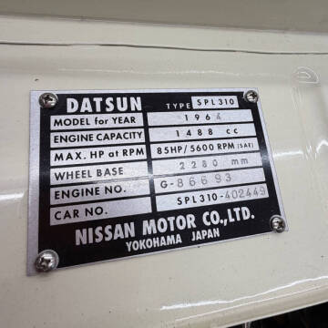1964 Datsun 2000