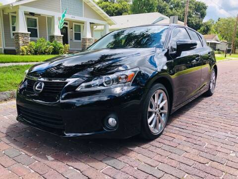 2013 Lexus CT 200h for sale at CHECK AUTO, INC. in Tampa FL