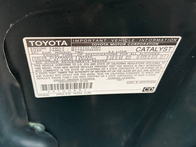 1998 Toyota Tacoma SR5