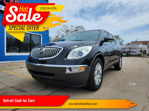 2012 Buick Enclave for sale at Detroit Cash for Cars in Warren MI