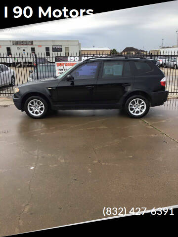 2004 BMW X3 for sale at I 90 Motors in Cypress TX