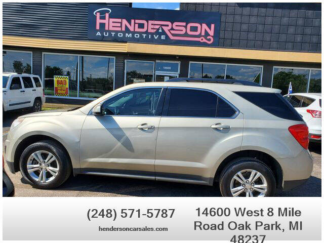 2015 Chevrolet Equinox for sale at Henderson Automotive, LLC in Oak Park MI