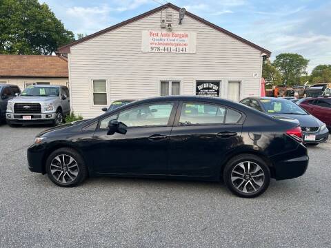 2014 Honda Civic for sale at BEST AUTO BARGAIN inc. in Lowell MA