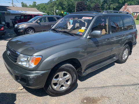 2001 Toyota Land Cruiser for sale at Trocci's Auto Sales in West Pittsburg PA