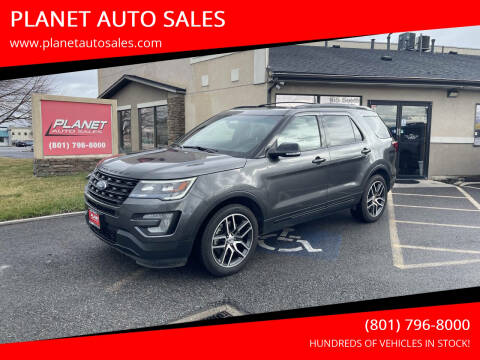 2016 Ford Explorer for sale at PLANET AUTO SALES in Lindon UT