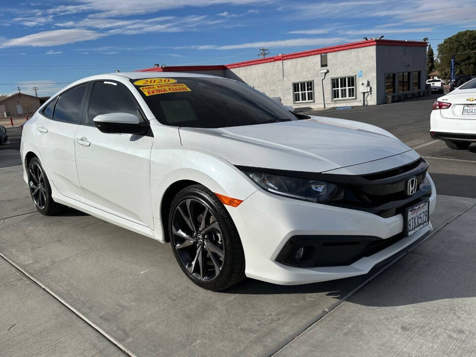 2020 Honda Civic for sale at Magic Auto Sales in Hesperia, CA