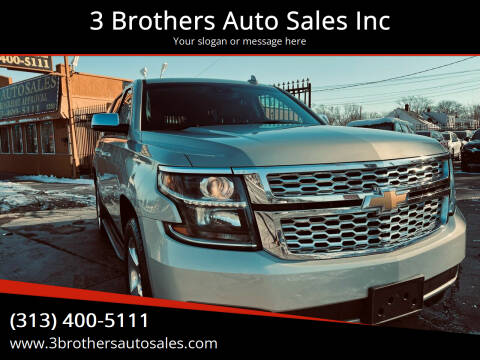 2015 Chevrolet Tahoe for sale at 3 Brothers Auto Sales Inc in Detroit MI