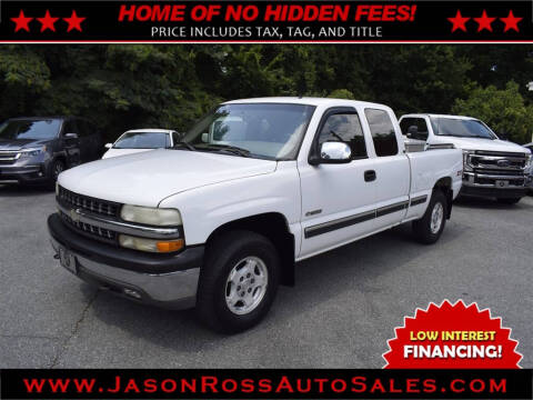 2002 Chevrolet Silverado 1500 for sale at Jason Ross Auto Sales in Burlington NC