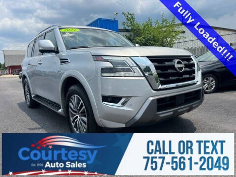 2021 Nissan Armada for sale at Courtesy Auto Sales in Chesapeake VA