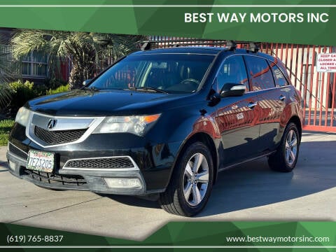 2013 Acura MDX for sale at BEST WAY MOTORS INC in San Diego CA