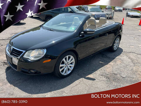 2009 Volkswagen Eos for sale at BOLTON MOTORS INC in Bolton CT