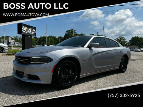 2015 Dodge Charger for sale at BOSS AUTO LLC in Norfolk VA