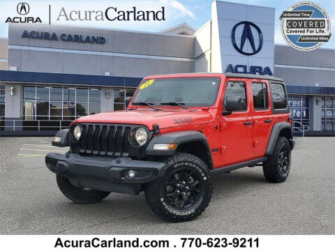 2021 Jeep Wrangler Unlimited for sale at Acura Carland in Duluth GA