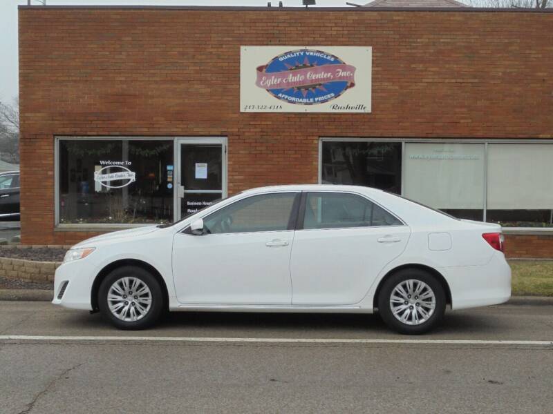 2014 Toyota Camry for sale at Eyler Auto Center Inc. in Rushville IL