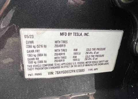 2023 Tesla Model Y Long Range