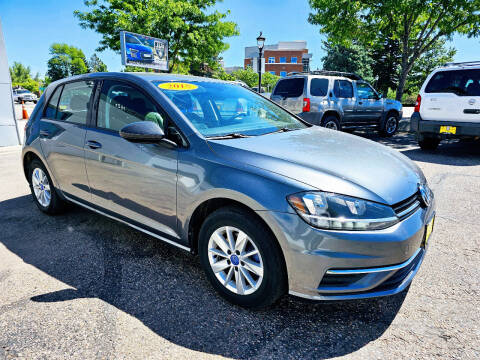 2018 Volkswagen Golf for sale at J and M Auto Sales in Fort Collins CO