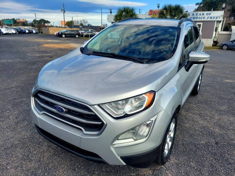 2021 Ford EcoSport for sale at Sun Coast City Auto Sales in Mobile AL