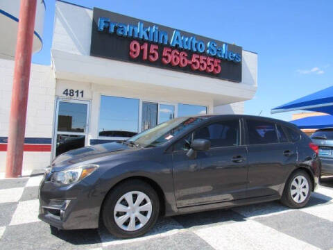 2015 Subaru Impreza 2.0i