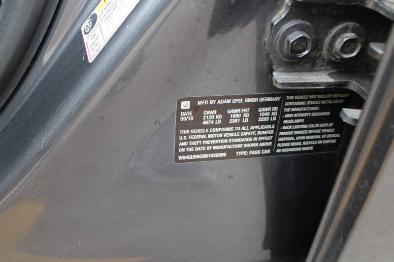 2011 Buick Regal CXL