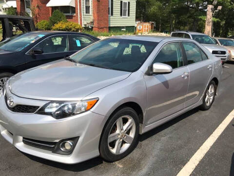 2013 Toyota Camry for sale at Pat's Auto Sales in Johnston RI
