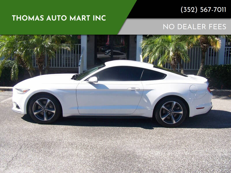 2017 Ford Mustang for sale at Thomas Auto Mart Inc in Dade City FL