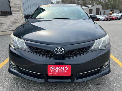 2013 Toyota Camry for sale at NORM'S USED CARS INC in Wiscasset ME