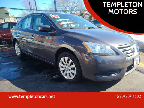 2014 Nissan Sentra for sale at TEMPLETON MOTORS in Chicago IL