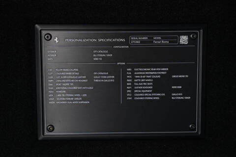 2022 Ferrari Roma