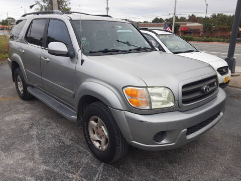 2001 Toyota Sequoia for sale at Easy Credit Auto Sales in Cocoa FL
