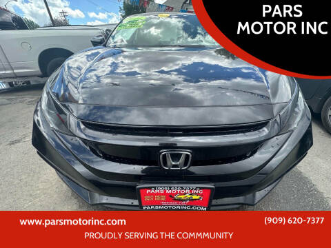 2021 Honda Civic for sale at PARS MOTOR INC in Pomona CA