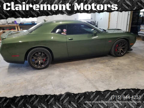 2018 Dodge Challenger for sale at Clairemont Motors in Eau Claire WI