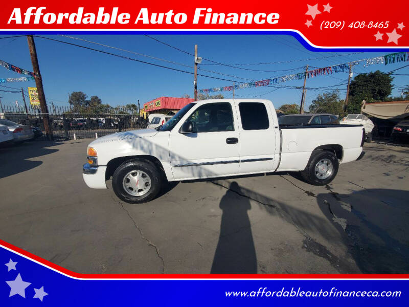 2004 GMC Sierra 1500 for sale at Affordable Auto Finance in Modesto CA