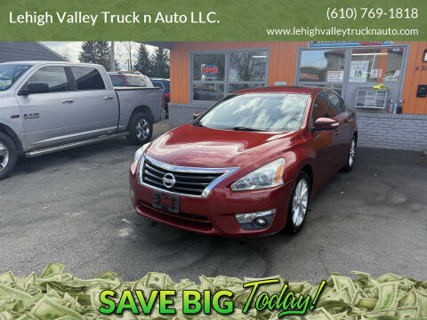 2013 Nissan Altima for sale at Lehigh Valley Truck n Auto LLC. in Schnecksville PA